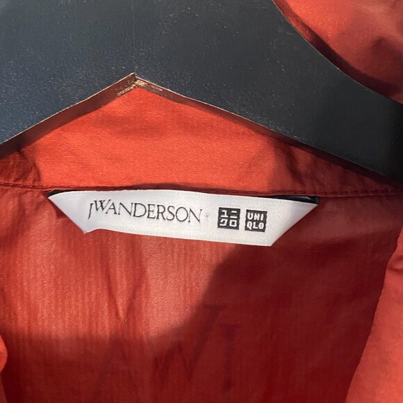 JW Anderson UV Protection Parka Red/Navy Size S - Picture 2 of 6